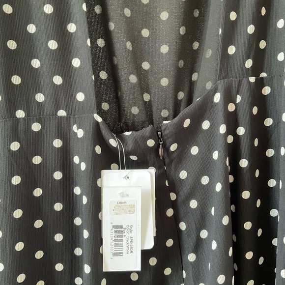 Sugar Lips Polka Dot Jumpsuit NWT - Picture 5 of 5